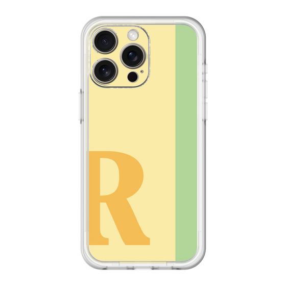 スリムプロテクションプレミアムケース［ オリジナル - initial color line - R yellow ］