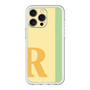 スリムプロテクションプレミアムケース［ オリジナル - initial color line - R yellow ］