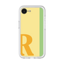スリムプロテクションプレミアムケース［ オリジナル - initial color line - R yellow ］