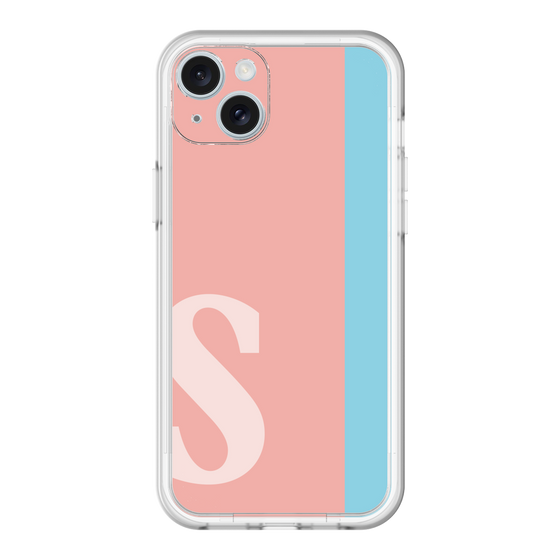 スリムプロテクションプレミアムケース［ オリジナル - initial color line - S pink ］