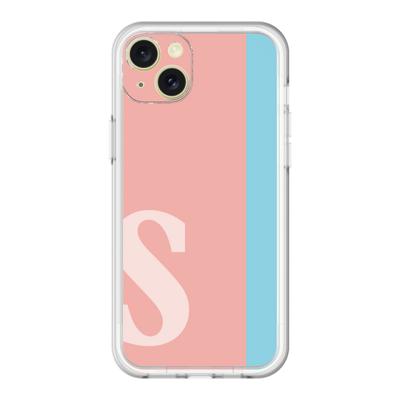 スリムプロテクションプレミアムケース［ オリジナル - initial color line - S pink ］