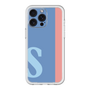 スリムプロテクションプレミアムケース［ オリジナル - initial color line - S blue ］