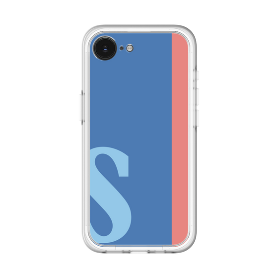 スリムプロテクションプレミアムケース［ オリジナル - initial color line - S blue ］