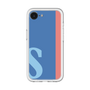 スリムプロテクションプレミアムケース［ オリジナル - initial color line - S blue ］