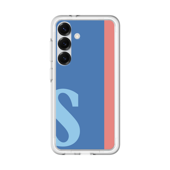 スリムプロテクションプレミアムケース［ オリジナル - initial color line - S blue ］