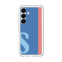 スリムプロテクションプレミアムケース［ オリジナル - initial color line - S blue ］