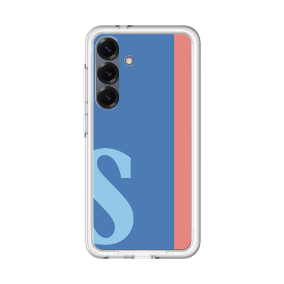 スリムプロテクションプレミアムケース［ オリジナル - initial color line - S blue ］