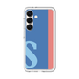 スリムプロテクションプレミアムケース［ オリジナル - initial color line - S blue ］