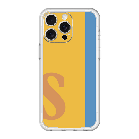 スリムプロテクションプレミアムケース［ オリジナル - initial color line - S orange ］