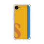 スリムプロテクションプレミアムケース［ オリジナル - initial color line - S orange ］