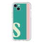 スリムプロテクションプレミアムケース［ オリジナル - initial color line - S green ］