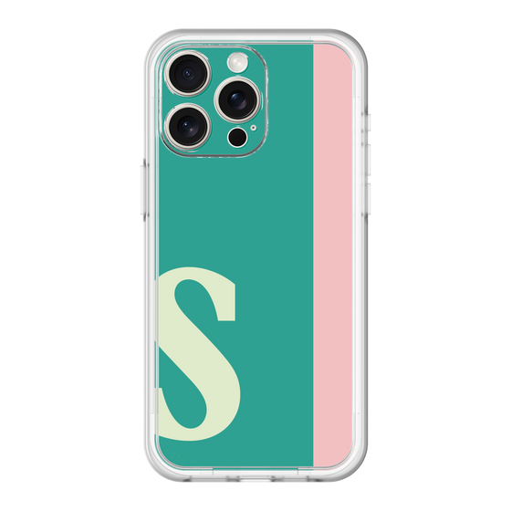 スリムプロテクションプレミアムケース［ オリジナル - initial color line - S green ］