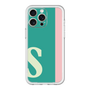 スリムプロテクションプレミアムケース［ オリジナル - initial color line - S green ］
