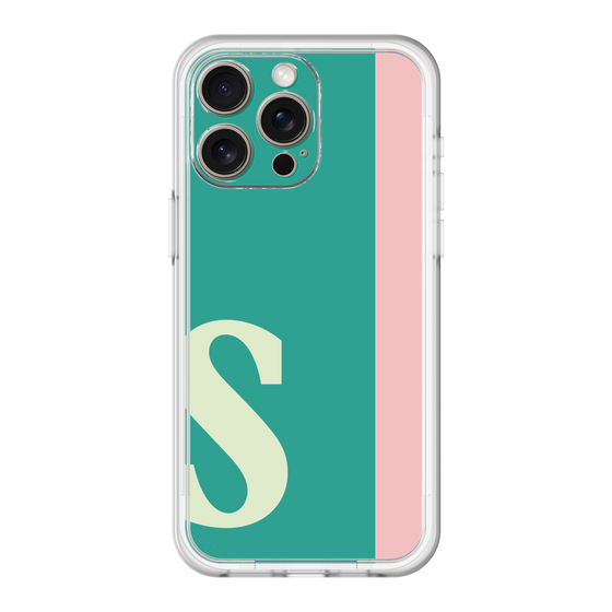 スリムプロテクションプレミアムケース［ オリジナル - initial color line - S green ］