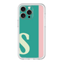 スリムプロテクションプレミアムケース［ オリジナル - initial color line - S green ］