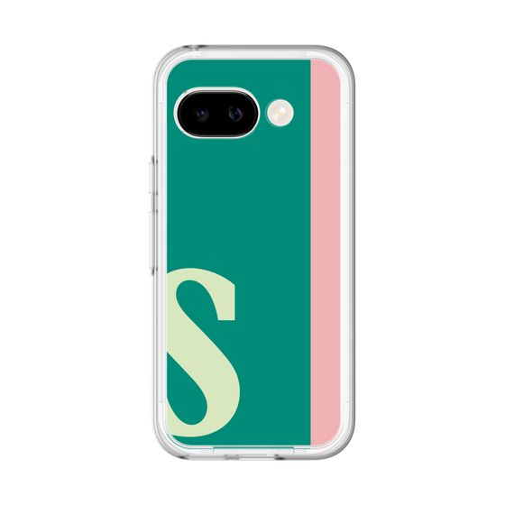 スリムプロテクションプレミアムケース［ オリジナル - initial color line - S green ］