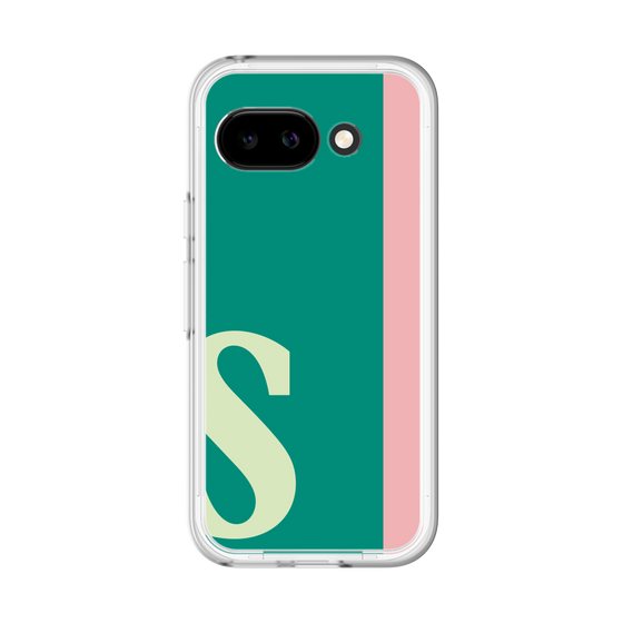 スリムプロテクションプレミアムケース［ オリジナル - initial color line - S green ］