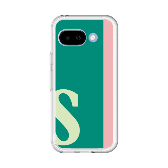 スリムプロテクションプレミアムケース［ オリジナル - initial color line - S green ］