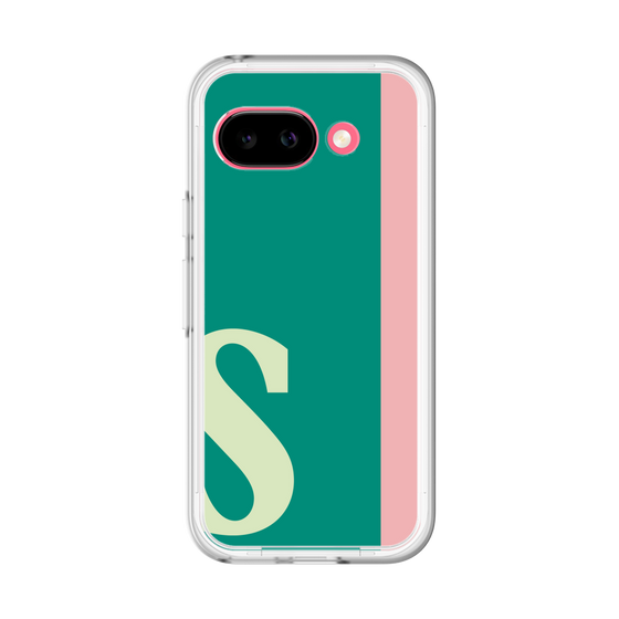スリムプロテクションプレミアムケース［ オリジナル - initial color line - S green ］