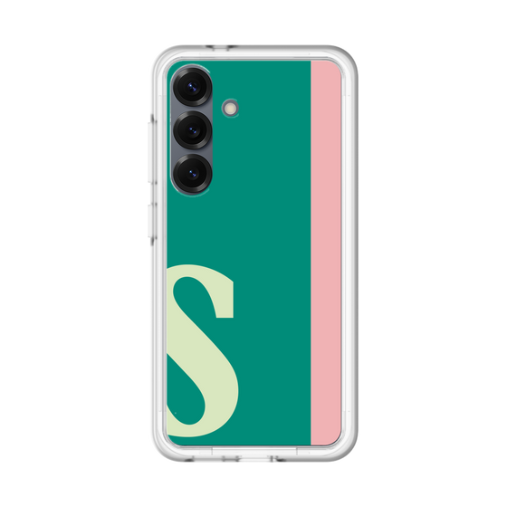 スリムプロテクションプレミアムケース［ オリジナル - initial color line - S green ］