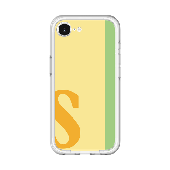 スリムプロテクションプレミアムケース［ オリジナル - initial color line - S yellow ］
