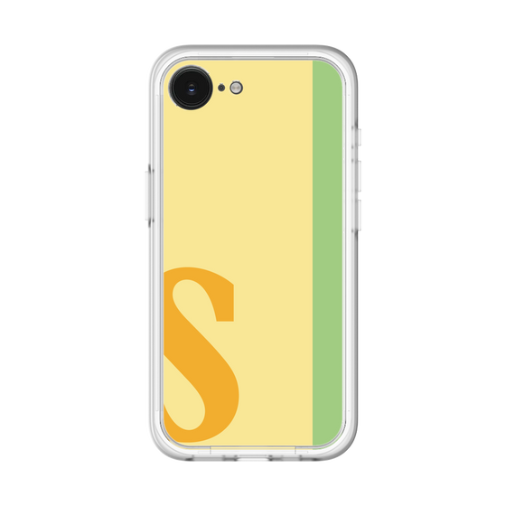 スリムプロテクションプレミアムケース［ オリジナル - initial color line - S yellow ］