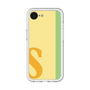 スリムプロテクションプレミアムケース［ オリジナル - initial color line - S yellow ］