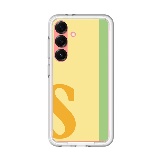 スリムプロテクションプレミアムケース［ オリジナル - initial color line - S yellow ］