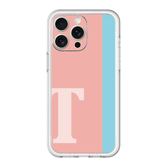 スリムプロテクションプレミアムケース［ オリジナル - initial color line - T pink ］