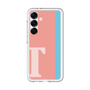 スリムプロテクションプレミアムケース［ オリジナル - initial color line - T pink ］