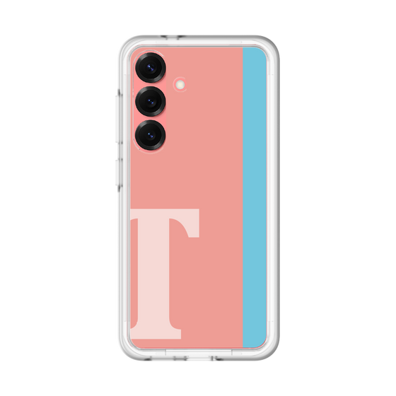 スリムプロテクションプレミアムケース［ オリジナル - initial color line - T pink ］