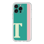 スリムプロテクションプレミアムケース［ オリジナル - initial color line - T green ］