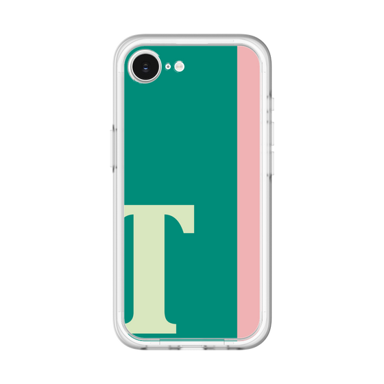 スリムプロテクションプレミアムケース［ オリジナル - initial color line - T green ］
