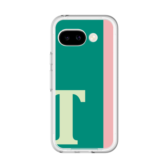 スリムプロテクションプレミアムケース［ オリジナル - initial color line - T green ］