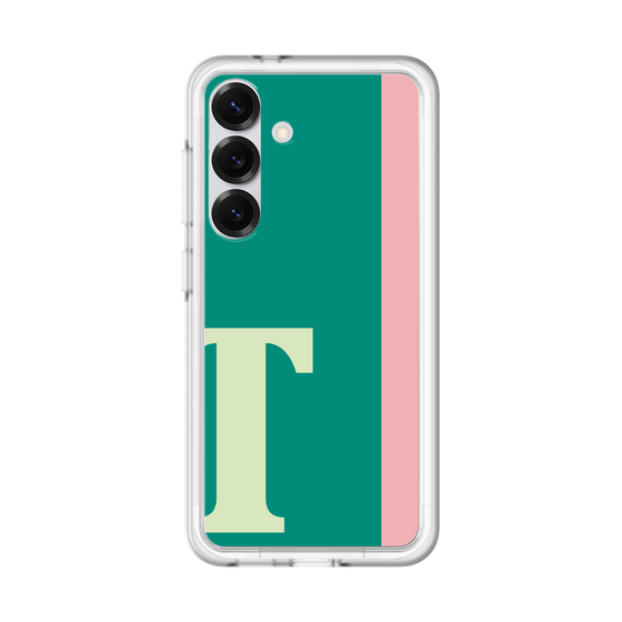 スリムプロテクションプレミアムケース［ オリジナル - initial color line - T green ］