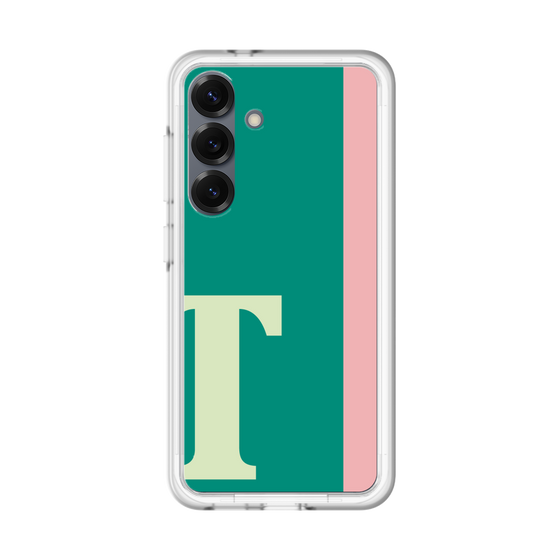 スリムプロテクションプレミアムケース［ オリジナル - initial color line - T green ］