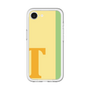 スリムプロテクションプレミアムケース［ オリジナル - initial color line - T yellow ］