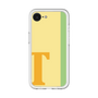 スリムプロテクションプレミアムケース［ オリジナル - initial color line - T yellow ］