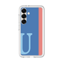 スリムプロテクションプレミアムケース［ オリジナル - initial color line - U blue ］