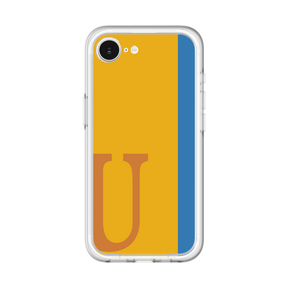 スリムプロテクションプレミアムケース［ オリジナル - initial color line - U orange ］