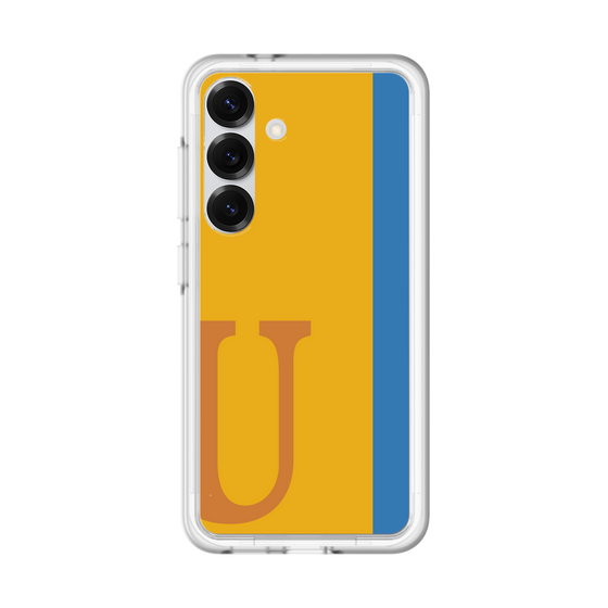 スリムプロテクションプレミアムケース［ オリジナル - initial color line - U orange ］