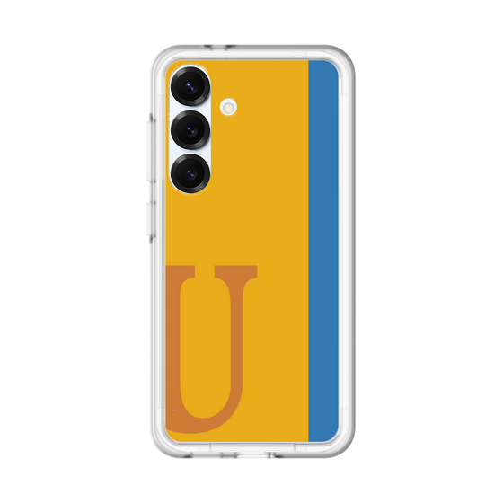 スリムプロテクションプレミアムケース［ オリジナル - initial color line - U orange ］