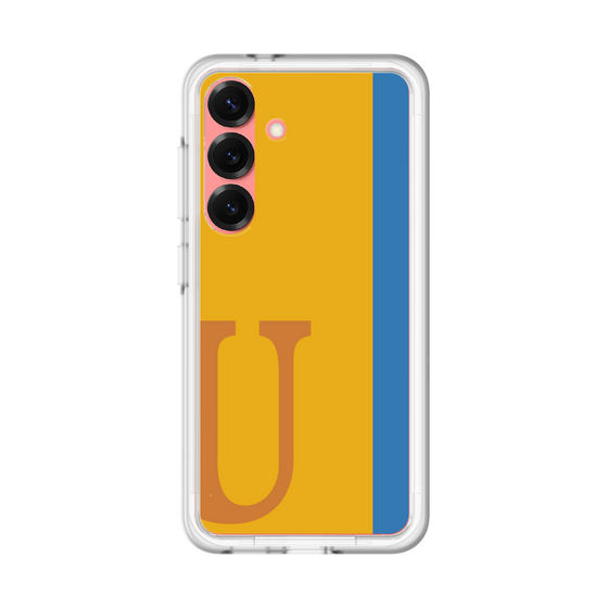 スリムプロテクションプレミアムケース［ オリジナル - initial color line - U orange ］