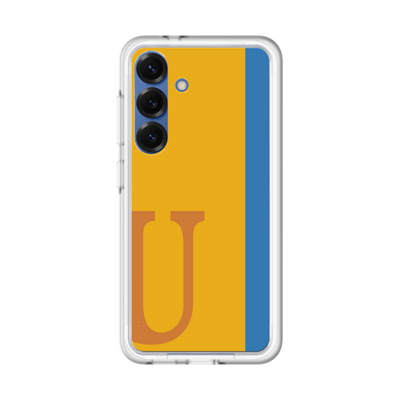 スリムプロテクションプレミアムケース［ オリジナル - initial color line - U orange ］