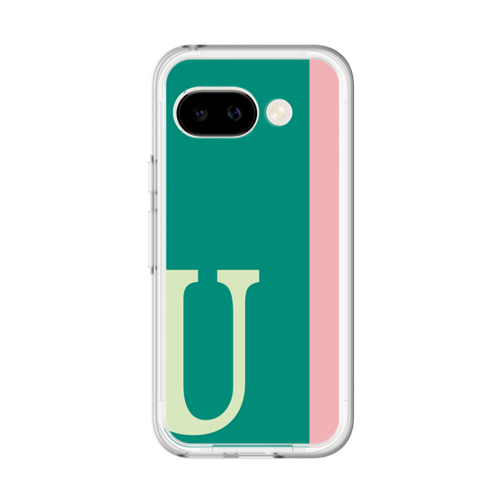 スリムプロテクションプレミアムケース［ オリジナル - initial color line - U green ］