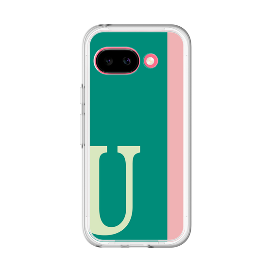 スリムプロテクションプレミアムケース［ オリジナル - initial color line - U green ］
