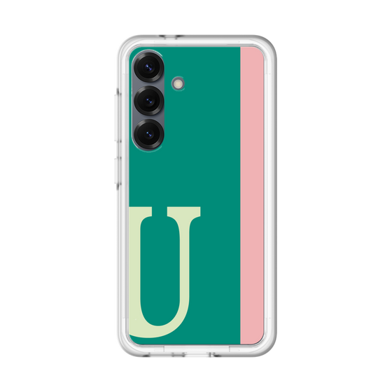 スリムプロテクションプレミアムケース［ オリジナル - initial color line - U green ］
