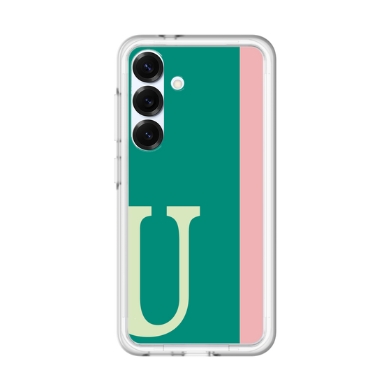 スリムプロテクションプレミアムケース［ オリジナル - initial color line - U green ］