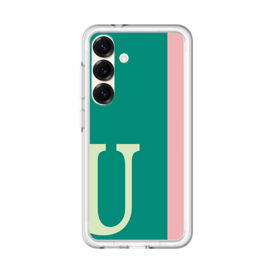 スリムプロテクションプレミアムケース［ オリジナル - initial color line - U green ］