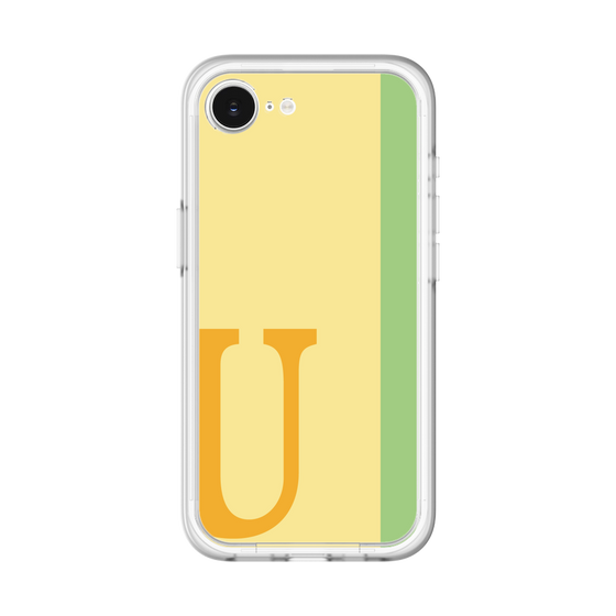 スリムプロテクションプレミアムケース［ オリジナル - initial color line - U yellow ］